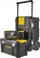 Set arka veglash plastike Stanley Tool Chest Bundle, me ndarje për organizim, i zi