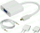 Adapter video Renov8, micro HDMI në VGA, dalje audio, i zi