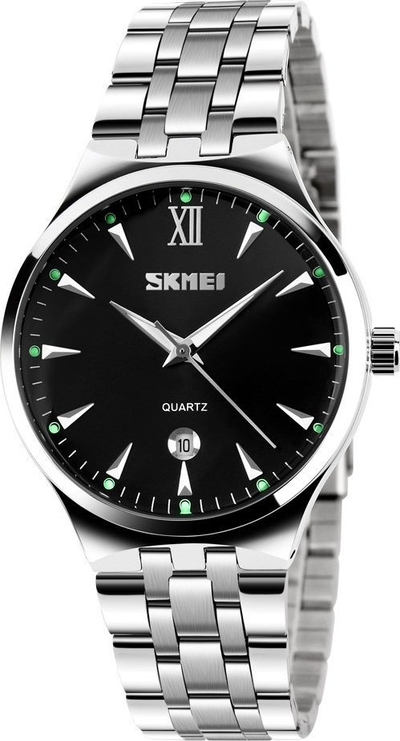 Ora dore Skmei 9071BK-B, kronograf, rezistente ndaj ujit, e zezë