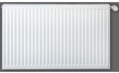 Radiator çeliku Termoteknik V33 600/1400, 3305W, me valvul termostatike, i bardhë