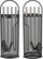 Set veglash për oxhak HI Fireplace Tool Set, 5 pjesë, metal, i zi