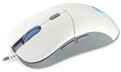 Maus ENDORFY GEM Onyx White, optik, i bardhë