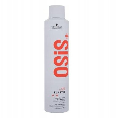 Sprej flokësh Schwarzkopf Osis+ Elastic, fiksim i mesëm, 300ml