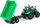 Traktor lodër Polesie Progres 91284, me rimorkio, mekanizëm inercial, i gjelbër