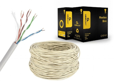 Kabllo rrjeti Gembird UTP, cat. 5th wire, 305m