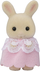 Set lodrash Sylvanian Families 5745 Nursery Swing, playset për shtëpi kukullash, me figurë bebe Milk Rabbit, shumëngjyrësh