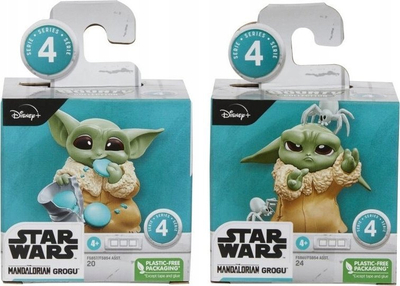 Колекционерски фигурки Војна на ѕвездите Грогу Bounty Collection Series 4, сет 2 парчиња, 5.5 cm, повеќебојни