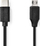 Kabllo USB Nedis, USB 2.0 USB C në Micro USB, 1m, 60W, e zezë