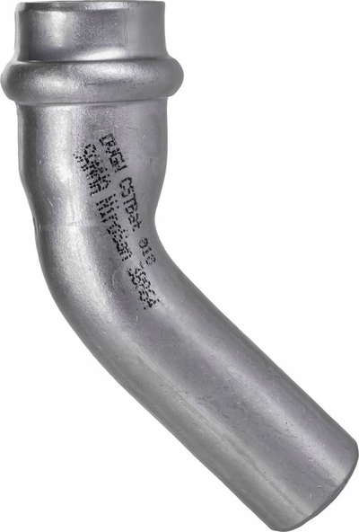Bërryl presues SANHA Nirosan 45°, 18mm, çelik inox