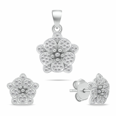 Set vathë + varëse Brilio Silver SET264W