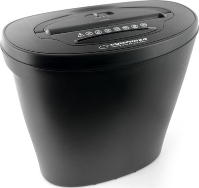 Shkatërrues letrash Esperanza EN103 P-3, 200 W, 18 L, i zi