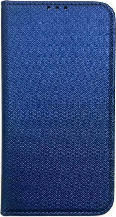 Kapak libër Smart Magnet për iPhone 15 Plus 6.7", me portofol, blu e errët