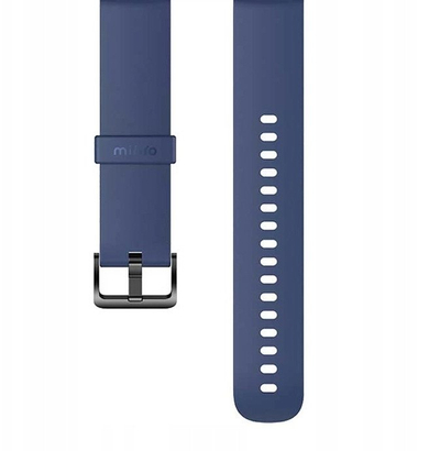 Rrip dore për smartwatch Amazon Mibro, 22mm, me vrima, blu e errët