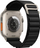 Rrip ore FORCELL F-DESIGN FA13 për Apple Watch 42/44/45/49 mm, prej pëlhure, i zi