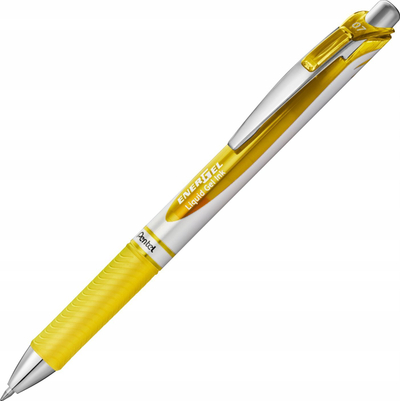 Stilolaps xhel Pentel EnerGel BL77, 0.7mm, bojë e verdhë