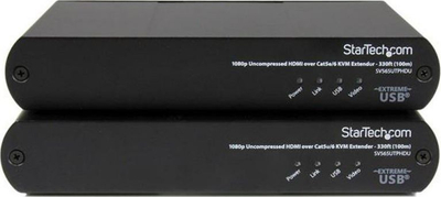 Extender KVM StarTech SV565UTPHDUT, HDMI 1080p, Cat5e/Cat6, ngjyrë e zezë