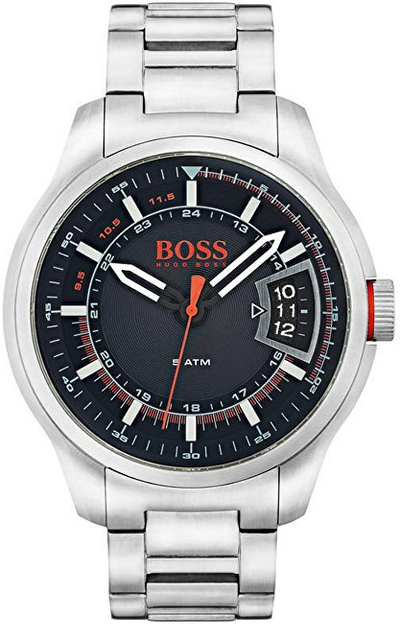 Orë për meshkuj HUGO BOSS, e argjendtë
