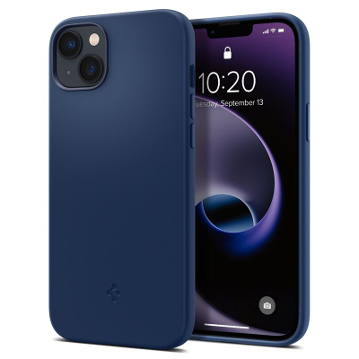 Mbështjellës për iPhone 14 Plus Spigen Silicone Fit MagSafe, i kaltër