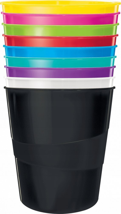 Kosh letrash Leitz WOW, 15L, plastik, i kuq