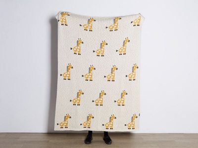 Batanije dekorative CHILARI Cotton, 130 x 170 cm, pambuk, bezhë