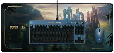 Mauspad Logitech G840 XL, League of Legends, pëlhurë