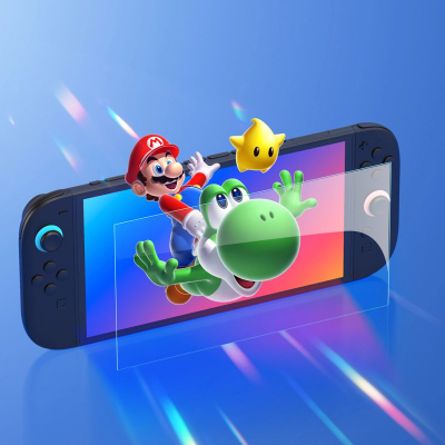 Qelq mbrojtës Dux Ducis HD për Nintendo Switch 2, me kornizë për vendosje, transparent