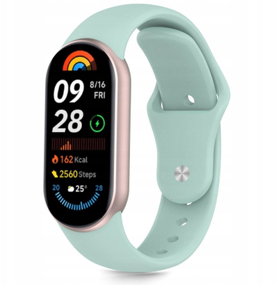 Rrip ore Tech-Protect IconBand Air, Xiaomi Smart Band 8 9 10 NFC, silikon, mente