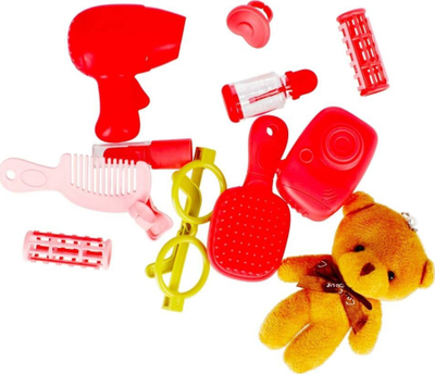 Сет за убавина Mega Creative Beauty Set Bear, со меченце и додатоци, во корпа