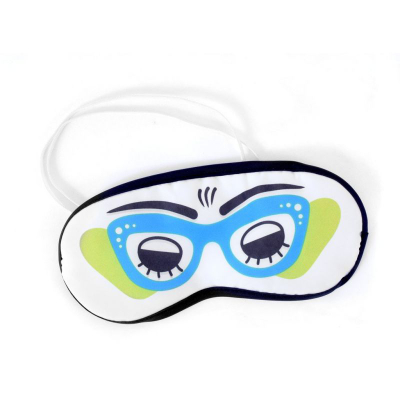 Maskë gjumi Vintex VBF SE100PU, set 6 copë, poliester, e zezë