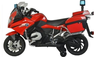 Motoçikletë elektrike për kalamaj Lean Sport BMW R1200 Police, 12V, 45W, e kuqe