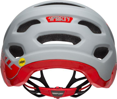 Helmetë Bell, M, e hirtë / kuqe