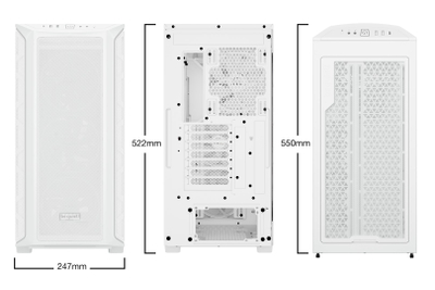 Kornizë kompjuteri be quiet! Shadow Base 800 FX BGW64, Full Tower, ARGB, xham i temperuar, e zezë