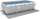 Pishinë 6në1 Bestway Power Steel, 732 x 366cm, e hirtë