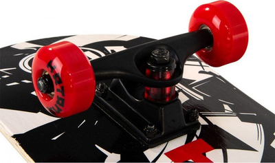 Skateboard klasik Wooden PB Katana, 85 kg, 79 cm, e zezë