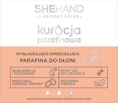 Parafinë për duar Shehand Paraffin Treatment, 80g, me shea butter