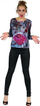 Kostum Halloween GoDan Lady Zombie T Shirt, me mëngë të gjata, një masë, shumëngjyrëshe