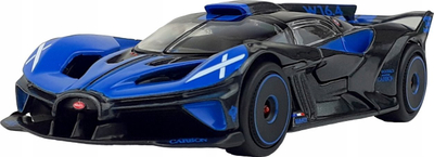 Model veture diecast Bburago Bugatti Bolide B18-38306, shkalla 1:43, metal dhe plastikë, blu e zezë