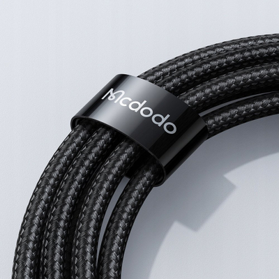 Kabllo USB në Micro USB Mcdodo CA-1070, 3A, 1.2m, e zezë