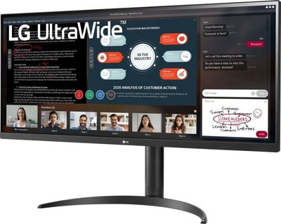 Monitor LG 34WP550-B, 34", UWHD, i zi