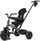 Tricikel për kalamaj Qplay Elite Platinum, rrotullim 360°, për 10-72 muaj, gri