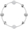Byzylyk Swarovski 5451039, 19 cm