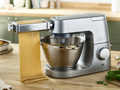 Aksesor për makinë kuzhine Kenwood KAX980ME, rrotullues petësh lazanja, inox, argjendtë