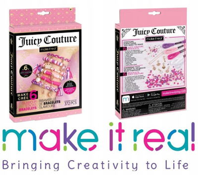 Set byzylykësh Juicy Couture Make It Real Glamour Stacks, deri 6 byzylykë, për fëmijë 8+