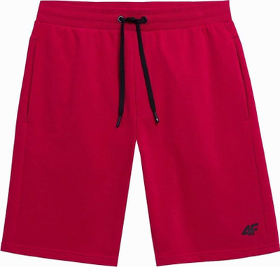 Shorts për burra 4F M156, sportiv, të kuq