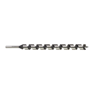 Stërvitëse druri Milwaukee Auger, 32mm, bisht gjashtëkëndor, argjendtë