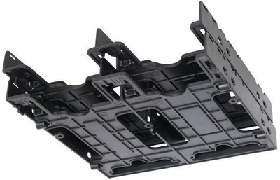 Кламер за монтирање Icy Dock MB344SP, за 4 HDD SSD 2.5\", за лежиште 5.25\", црна