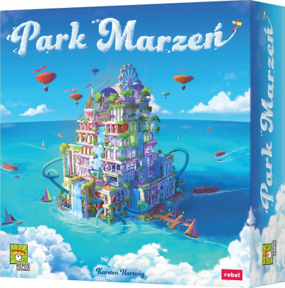 Loje tavoline Rebel Game Dream Park, strategjike, per 2 deri 4 lojtare, shumengjyrshe