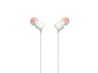 Dëgjuese JBL Tune 110, me kabllo, të bardha