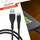 Kabllo USB A në USB C Energizer Hard Case, 1.2m, e zezë