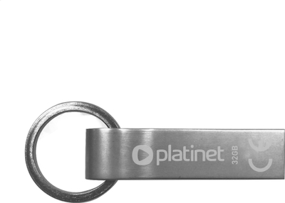 USB flash Platinet Mini Depo 3.2, 16GB, metal, argjendtë
